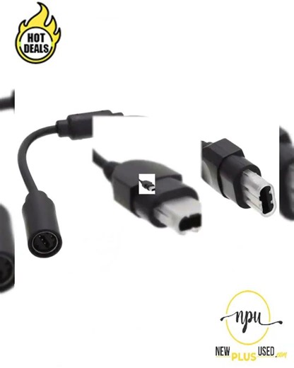 USED Controller Breakaway Cable Compatible With Original Microsoft Xbox