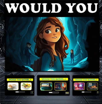 would you rather digital esl vocabulary speaking ppt game fall activity