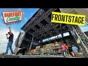 FRONT STAGE at barefoot Country Music Fest 2024