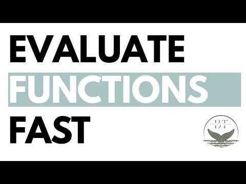Function Evaluation & Operations with Functions | Step-by-Step