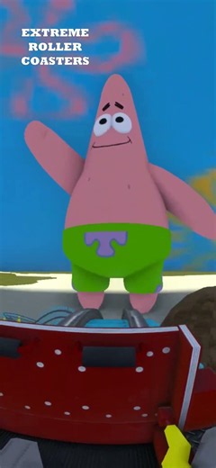 SpongeBob Roller Coaster in 360° POV #Shorts