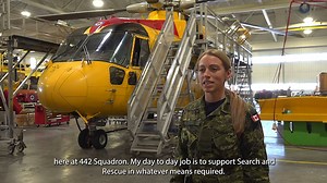 The Air Operations Support Tech trade is new to the Air Force! Meet Aviator Elsa Gilroy who had a critical role helping #RCAF 442 Transport and Rescue Sqn rescue 311 people, 26 dogs and a cat after they were trapped by landslides during the floods in British Columbia. | Royal Canadian Air Force