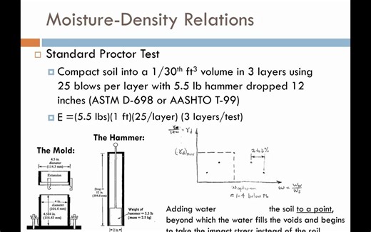 CEEN 341 - Lecture 6 - Soil Compaction