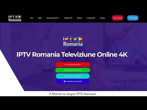 IPTV Romania - Canale TV Romanesti Online 4K - Providerul Nr 1 din Romania