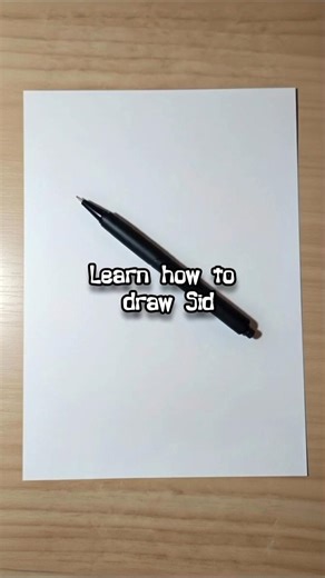 Learn how to draw Sid from Ice Age