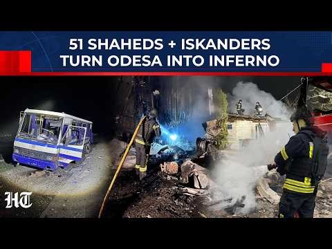 Putin’s 4-Hour Press Marathon Ends, Hours Later, Russia's Iskanders & Shaheds Rain Hell on Odesa