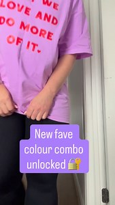 ❤️ Red on Neon Violet  New fave colour combo unlocked  Am I smashing out power ballads while I’m cutting the print roll…. most likely…. 勺藍 勺 Neons are here - and I’m addicted ✌️ 20% off site-wide until end of Nov to celebrate   Use code NEON20 at checkout  www.frolicksy.com.au #dopaminedressing #comfortcolors #ascolour #oversizetee #perfecttee | Frolicksy | Facebook