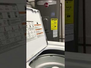 full video of clean washer with affresh cycle on Roper washing machine