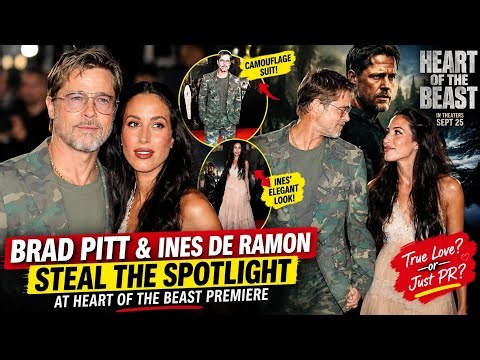 Brad Pitt & Ines de Ramon Steal the Spotlight at Heart of the Beast Premiere | Red Carpet Look