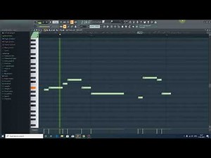 Surrender- Natalie Taylor - Piano notes tutorial on fl studio