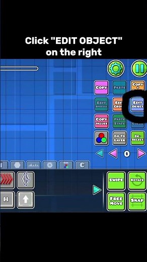 How To Make a Text In your Geometry Dash Levels #geometrydash #robtop #shorts #gaming