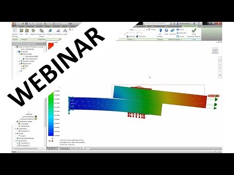 Connecting parts and assemblies in Autodesk Nastran In-CAD