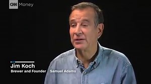 8.7K views · 40 reactions | Jim Koch, founder of Samuel Adams beer, comes from a family of brewers but says even his father discouraged him from getting into the beer business. He tells CNN's Poppy Harlow how he succeeded against the odds. | CNN Business | Facebook