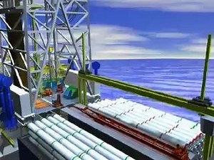 This animation demonstrates how to run subsea BOP and riser for a deepwater well. More oilfield knowledge- http://drillingformulas.com/ | Drillingformulas.Com Fan Page