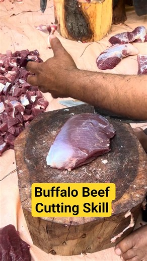 You Won’t Believe This Buffalo Cutting Skill