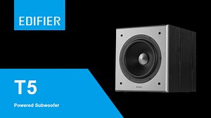 Watch Edifier T5 Powered Subwoofer - 70w RMS Active Woofer on Amazon Live