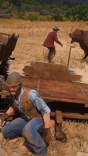 Wild Simulation is Deadly🐻 Survival & Hunting Skills - vol1213 rdr2 #shorts#short