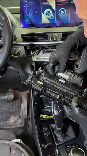 12” android auto #bmwx1 cartablet stereo auto 🚗 | Tony Enigma