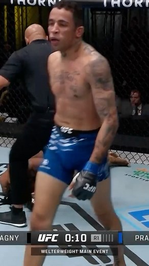 UFC on Instagram: "CARLOS PRATES IS THE REAL DEAL 🤯 @TheNightmare_170 gets the first Round knockout to close out #UFCVegas100!"