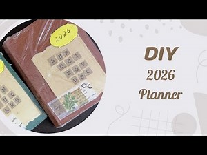 DIY 2026 Planner Setup | Neorah A6 Planner Setup | 1 Page 1 Day | Hobonichi inspired setup