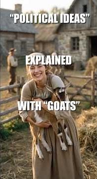 Every Political Ideology Explained Using Goats 🐐 #politics #fascism #democracy