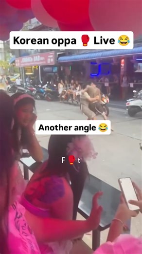 Faranged in Thailand 🥊🤪 on Instagram: "Korean oppa 🥊🤪 live boxing"