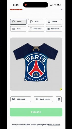 How to make a jersey in VRFS#vrfs #vr #soccer #soccergame #tutorial ￼