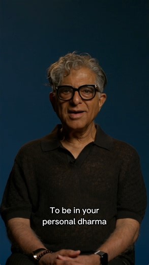 8.5K views · 85 reactions | What does it mean to be in your personal dharma? Watch this video to see my response.  #DigitalDharma is now available for pre-order and will release on September 17th. https://bit.ly/DeepakDigitalDharma | Deepak Chopra | Facebook