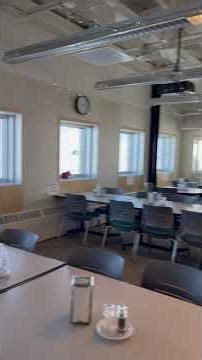 The cafeteria at the South Pole station Antarctica