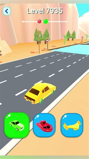 🔥 Shape - Shifting & Transform The Character 👀 Level - 7935 #shapeshifting #gameplay #shorts #viral