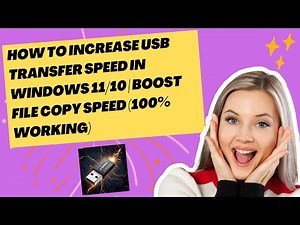 How to Increase USB Transfer Speed in Windows 11/10 | Boost File Copy Speed (100% Working)