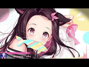 Nightcore - Alone (Marshmello) - (Lyrics)