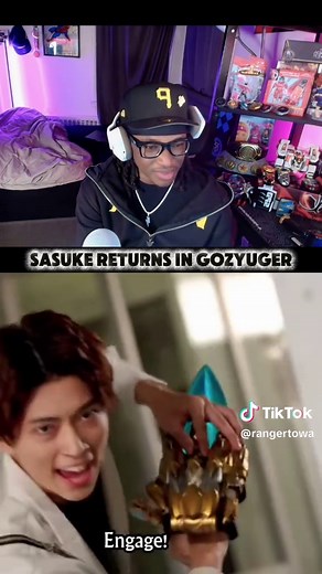 Kakuranger red Sasuke returns in super sentai Gozyuger! #PowerRangers #RangerTowa #Towa #supersentai #mmpr