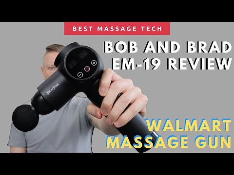 My Newest Walmart Massage Gun - Bob and Brad EM-19 Review