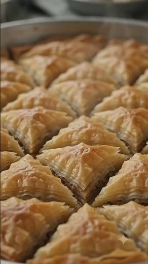 🍯 The Ultimate Crispy Baklava Recipe | Sweet Perfection! 🤤