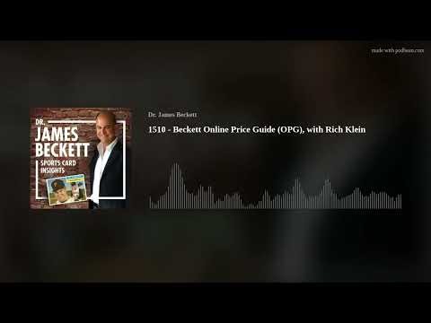 1510 - Beckett Online Price Guide (OPG), with Rich Klein
