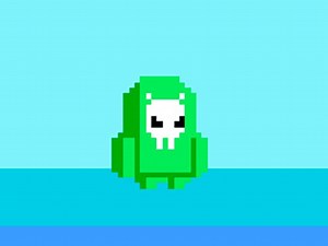 Play green alien fall guys | Free Online  Games. KidzSearch.com