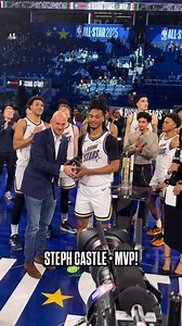 Stephon Castle had the game-winning shot in Round 1 and the game-winning assist in the finals 🙌 ⭐️ Access LIVE 2025 #NBAAllStar Weekend events with NBA League Pass 👉 on.nba.com/3Fl8aNB #NBAPhilippines #NBAHighlights | NBA Philippines