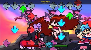 Triple Baka Mod for Friday Night Funkin' | FNF Mods