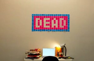 Cool stop motion post-it note animation.