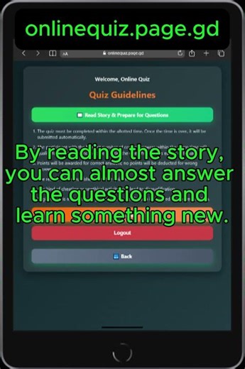 The Science Journey Quiz : Fun Chemistry & Biology Story | Learn & Play