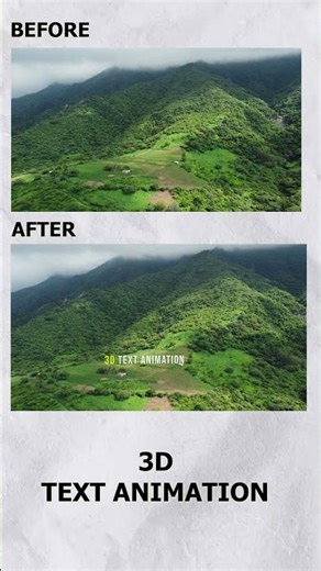 3D TEXT ANIMAION.. #shorts #trending #tutorial