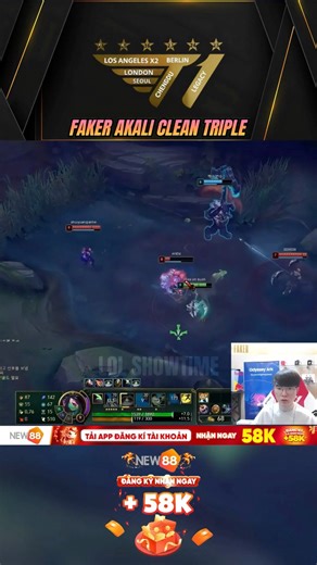 Đơn Giản Thế Thôi 🔥 #faker #T1 #leagueoflegends #lolshowtime | LOL ShowTime