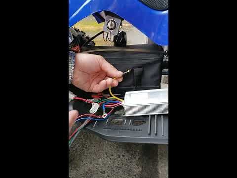 Easy way to test faulty or working controller and throttle handle on Rosso electric atv 800w
