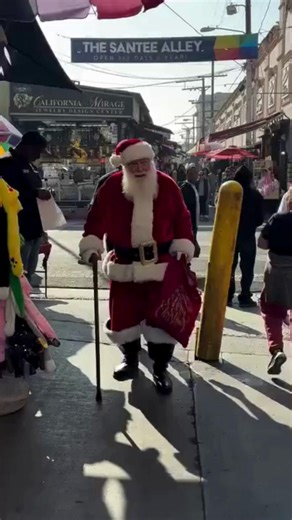 ✨ A look back at the holiday magic in the Santee Alley! From festive...