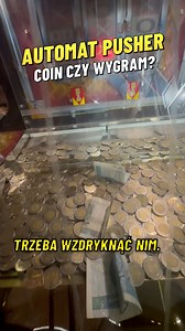 Automat Coin Pusher się zaciął Wrzucam Piątki, Wyzwanie wrześniowe #2 | Marcin Easy Rider