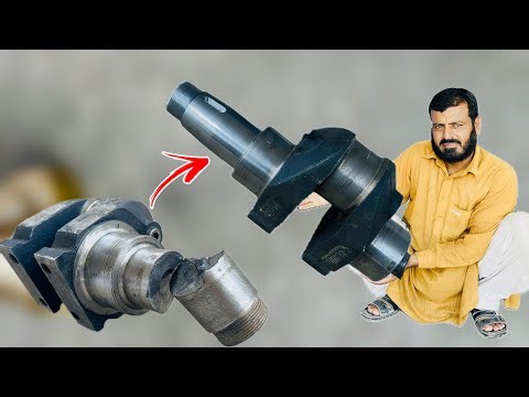 Broken Crankshaft Repaired Like Brand New | Peter Engine Restoration