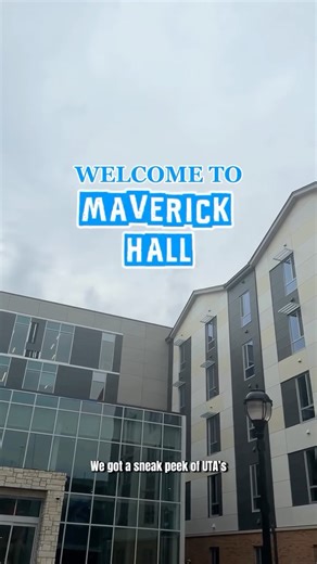 UTA Student Affairs on Instagram: "Sneak peek alert!  Take a first look at Maverick Hall. We can’t wait for you to make it your own!"