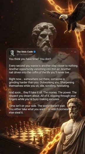 You Don’t Have Time — Someone Else Is Taking Your Place