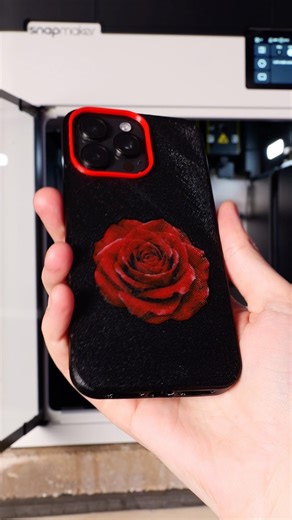 Fully 3D printed phone case 🤯🤯 #hueforge #snapmaker